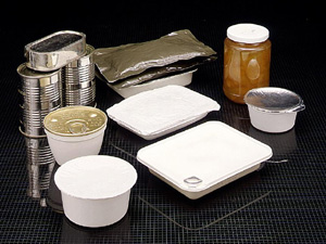 Assortment of Retortable Pouches and Other Containers