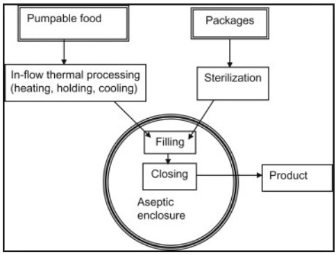 Illustration of Aseptic Sterilizer Workflow